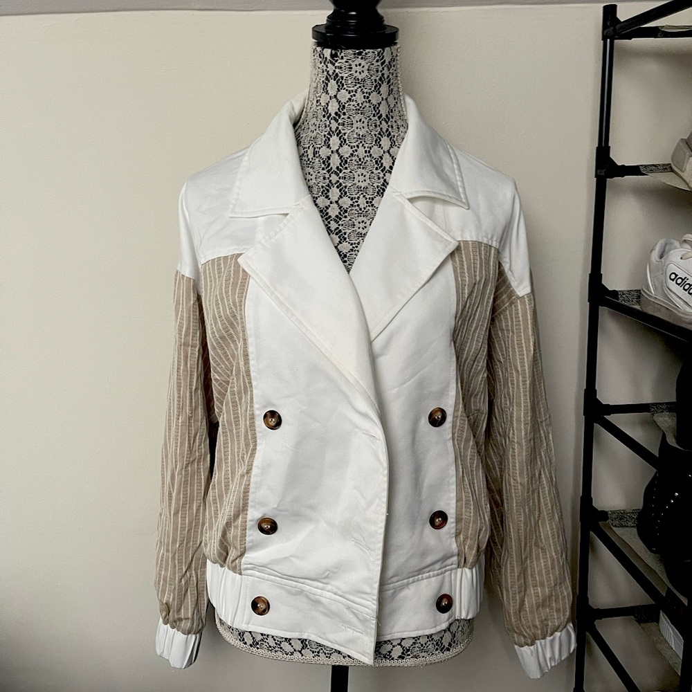 Striped Blazer Jacket